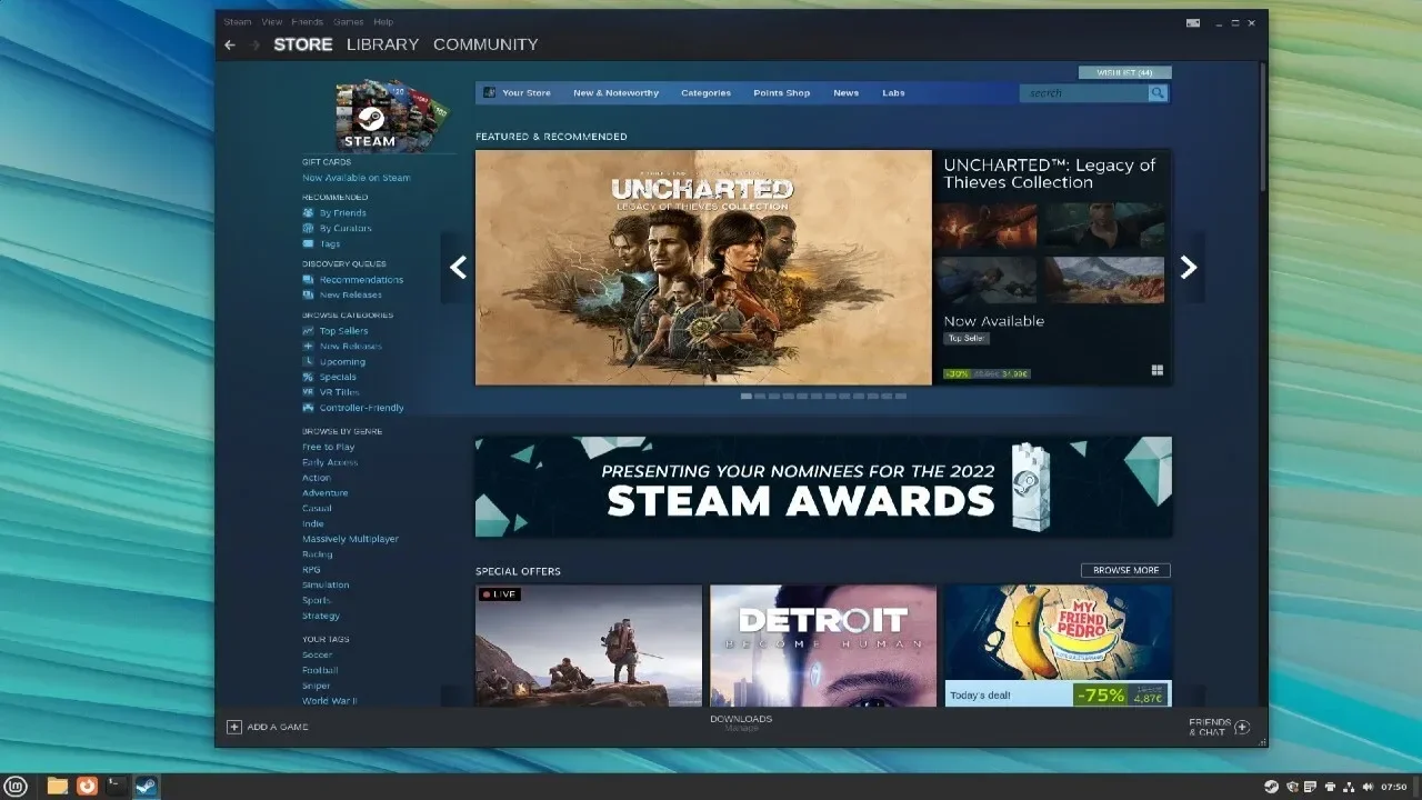 Bước 3: Mua và tải game trên Steam