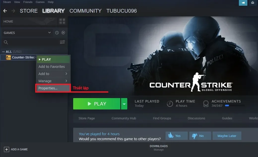 Một vài mẹo nhỏ để có trải nghiệm tốt hơn trên Steam